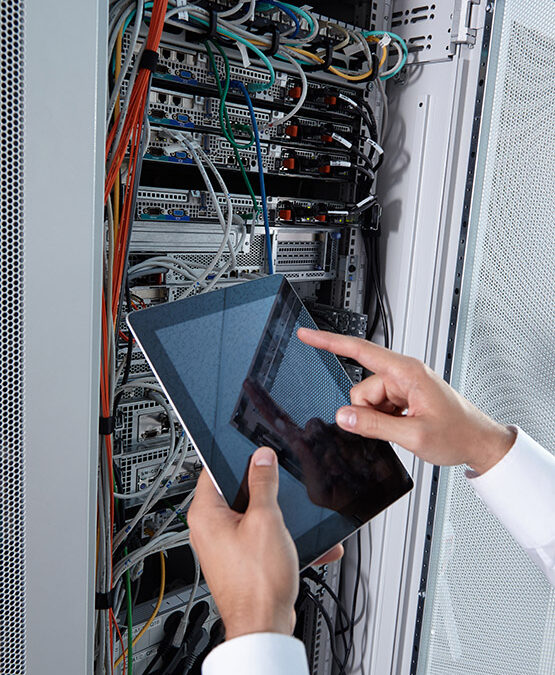 modern server room
